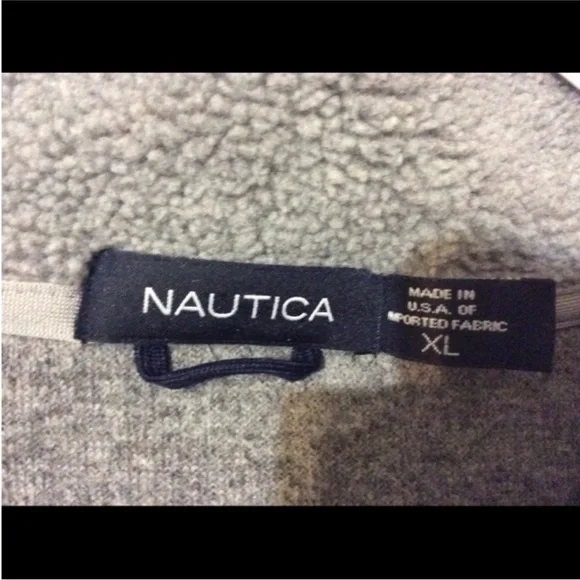 NAUTICAL VINTAGE Mens Sweater Gray PULLOVER with Snowflake Design Size XL - Picture 3 of 12